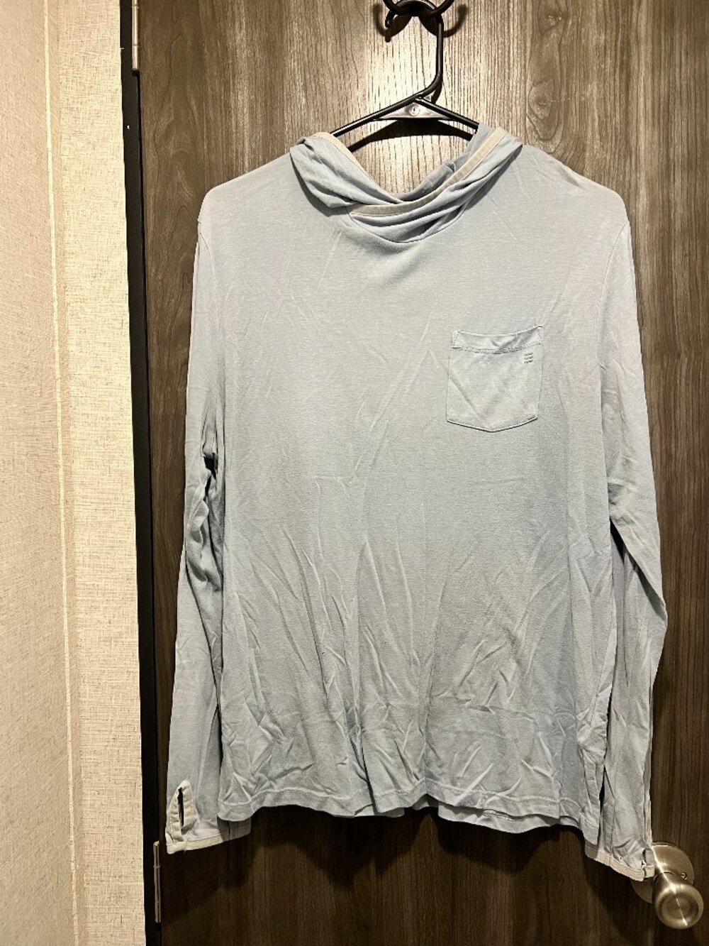 Free Fly Bamboo Lightweight Hoodie - Light Blue